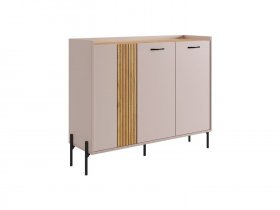 Комод Доминика (кашемир/дуб крафт золотой) в Сангаре - sangar.mebel-nsk.ru | фото