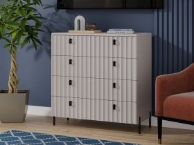 Комод «Тиффани» - 407.003.000 (кашемир/кашемир матовый) в Сангаре - sangar.mebel-nsk.ru | фото