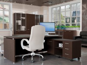 Комплект офисной мебели Президент-ПРО в Сангаре - sangar.mebel-nsk.ru | фото