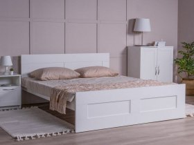 Кровать двуспальная 1,6м Сириус в Сангаре - sangar.mebel-nsk.ru | фото