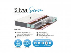 Матрас Silver Seven в Сангаре - sangar.mebel-nsk.ru | фото