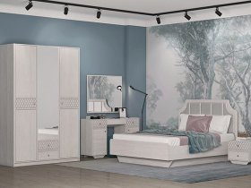 Модульная спальня Лоренцо в Сангаре - sangar.mebel-nsk.ru | фото