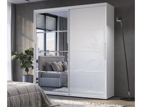 Шкаф-купе Крафт-6 2,0м (белый) в Сангаре - sangar.mebel-nsk.ru | фото