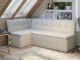 Скамья угловая со спальным местом «Домино» (кашемир) в Сангаре - sangar.mebel-nsk.ru | фото
