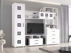Стенка Торонто (анкор светлый) в Сангаре - sangar.mebel-nsk.ru | фото