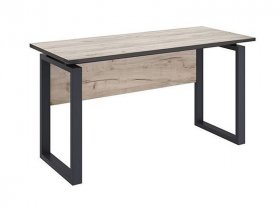 Стол офисный Ст077.0_140 Гермес лофт (дуб крафт серый) в Сангаре - sangar.mebel-nsk.ru | фото